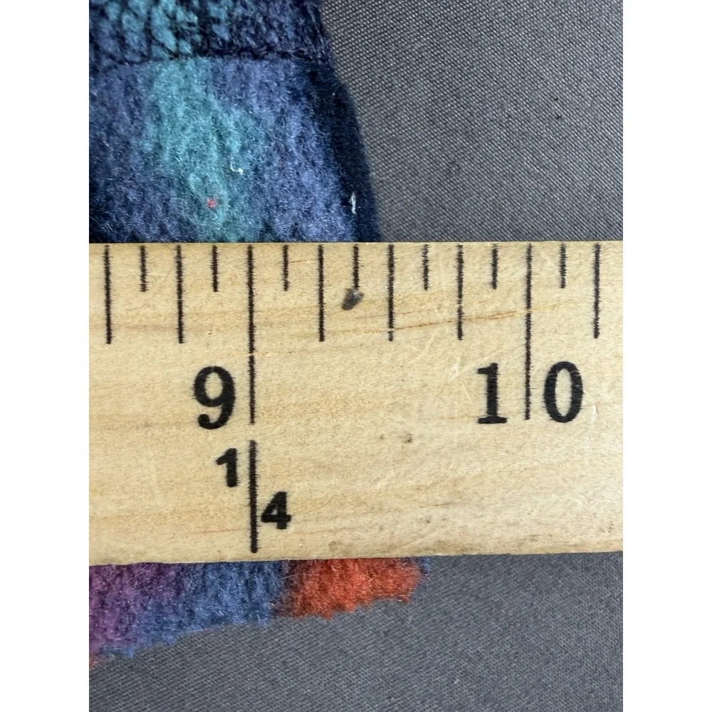 Vintage Patagonia Kids M Fleece Beanie Multicolor Geometric 100% Polyester